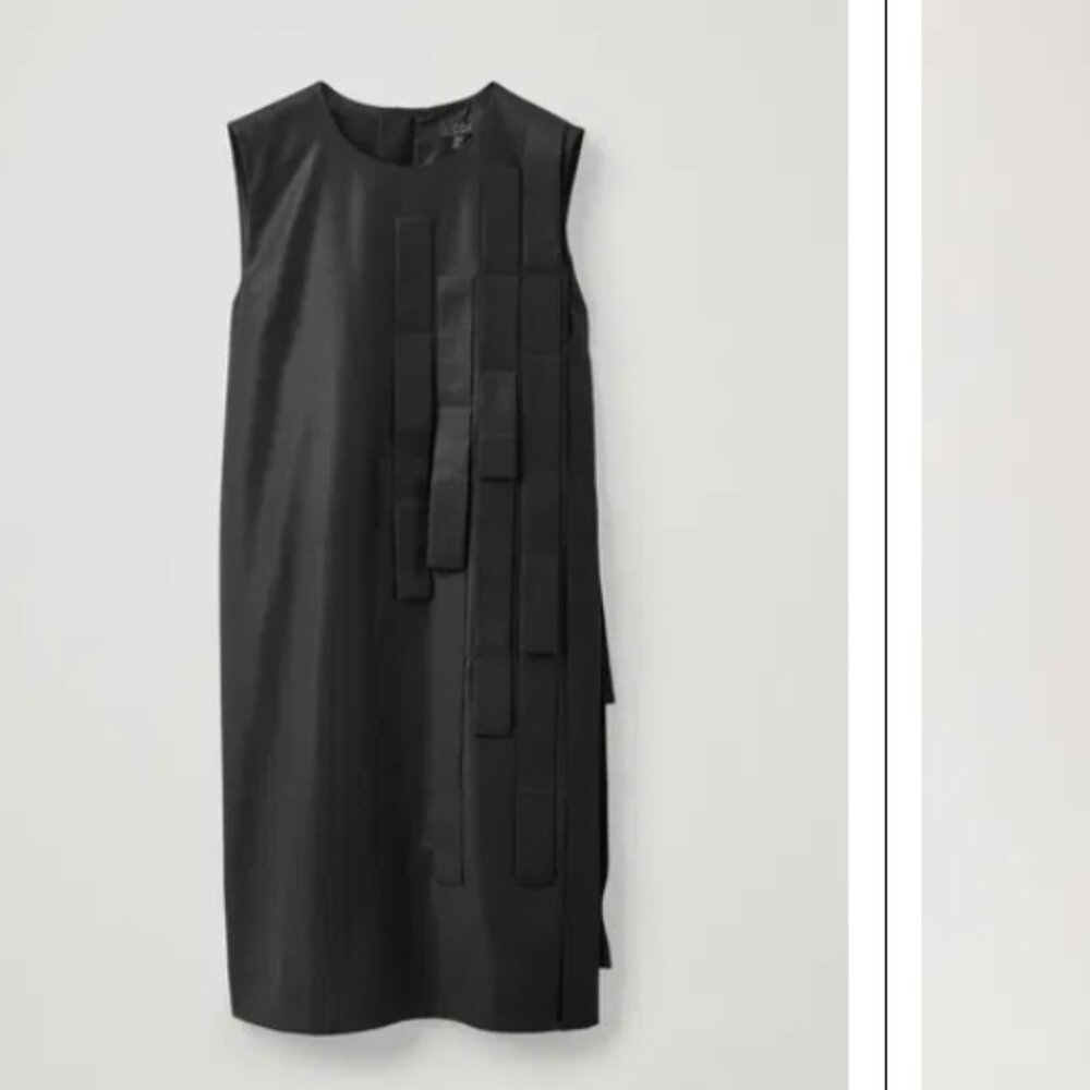 Wool Dress With Strap Detail